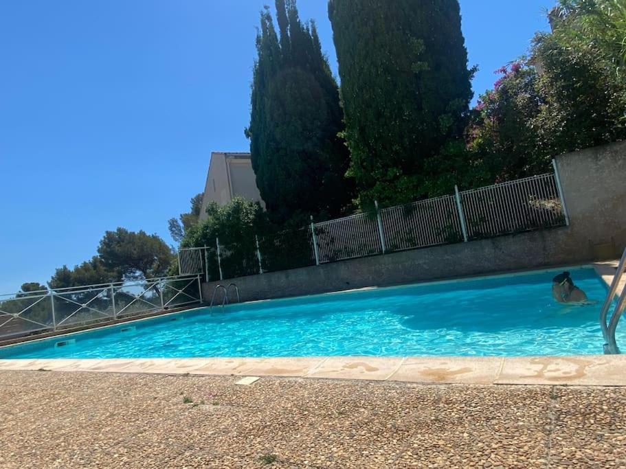 La Digue, 2 Chambres, Vue Mer Et Piscine La Seyne-sur-Mer Eksteriør billede