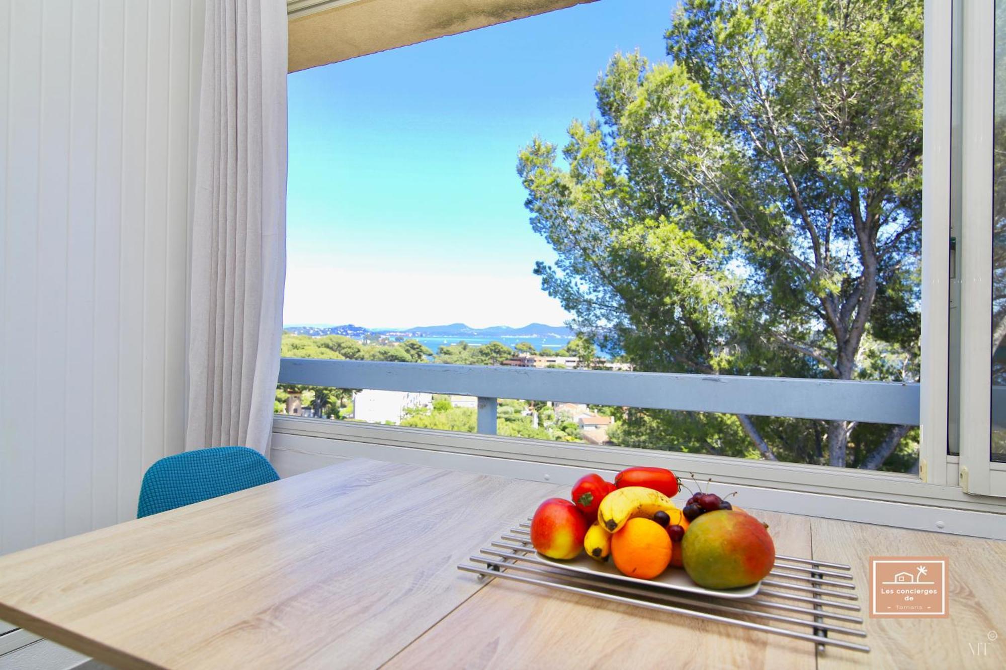 La Digue, 2 Chambres, Vue Mer Et Piscine La Seyne-sur-Mer Eksteriør billede